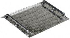 Vestil - 500 Lb Aluminum Dock Plate - 18" Long x 30" Wide x 9" High - Americas Industrial Supply