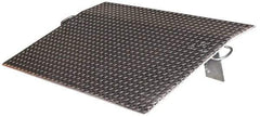 Vestil - 2,600 Lb Aluminum Dock Plate - 48" Long x 30" Wide x 7" High - Americas Industrial Supply