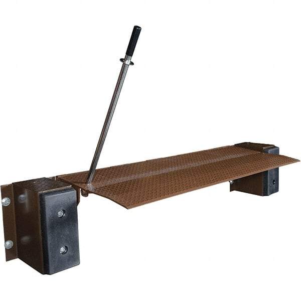 Vestil - 25,000 Lbs. Load Limit Mechanical Edge of Dock Leveler - 72 Inches of Usable Width - Americas Industrial Supply