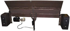 Vestil - 25,000 Lbs. Load Limit Electric/Hydraulic Edge of Dock Leveler - 72 Inches of Usable Width - Americas Industrial Supply