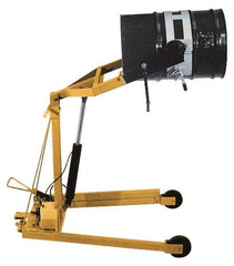 Vestil - 800 Lb Load Capacity, Drum Carrier/Rotator/Boom - 39-15/16" Wide x 80-11/16" High - Americas Industrial Supply