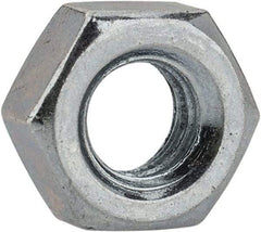 Value Collection - M6x1.00 Metric Coarse Steel Right Hand Hex Nut - 10mm Across Flats, 5mm High, Hot Dipped Galvanized Finish - Americas Industrial Supply