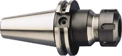 HAIMER - 1mm to 13mm Capacity, 7.87" Projection, CAT40 Taper Shank, ER20 Collet Chuck - 0.0001" TIR, Through-Spindle & DIN Flange Coolant - Exact Industrial Supply