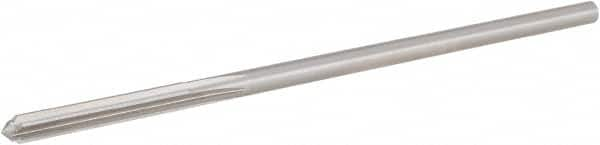 Hertel - 0.1505" High Speed Steel 4 Flute Chucking Reamer - Straight Flute, 0.143" Straight Shank, 1" Flute Length, 4" OAL - Americas Industrial Supply