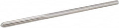 Hertel - 0.153" High Speed Steel 4 Flute Chucking Reamer - Straight Flute, 0.146" Straight Shank, 1" Flute Length, 4" OAL - Americas Industrial Supply