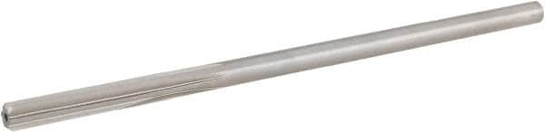 Hertel - 7/32" Cobalt 6 Flute Chucking Reamer - Straight Flute, Straight Shank, 1-1/4" Flute Length, 5" OAL - Americas Industrial Supply