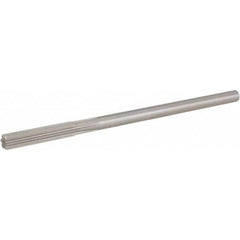 Hertel - 0.2245" High Speed Steel 6 Flute Chucking Reamer - Straight Flute, 0.2173" Straight Shank, 1-1/2" Flute Length, 6" OAL - Americas Industrial Supply