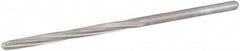 Hertel - #58 High Speed Steel 4 Flute Chucking Reamer - Spiral Flute, Straight Shank, 1/2" Flute Length, 1-5/8" OAL - Americas Industrial Supply