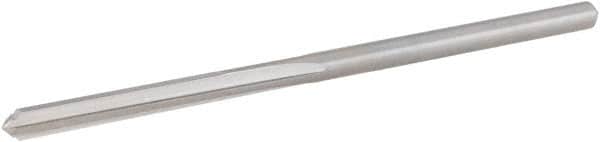 Hertel - #22 High Speed Steel 4 Flute Chucking Reamer - Straight Flute, Straight Shank, 1" Flute Length, 3-1/8" OAL - Americas Industrial Supply