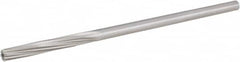 Hertel - 7/32" Cobalt 6 Flute Chucking Reamer - Spiral Flute, 0.2792" Straight Shank, 1-1/2" Flute Length, 6" OAL - Americas Industrial Supply