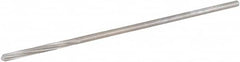 Hertel - 5/64" Cobalt 4 Flute Chucking Reamer - Spiral Flute, 0.072" Straight Shank, 3/4" Flute Length, 3" OAL - Americas Industrial Supply