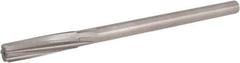 Hertel - 25/64" High Speed Steel 6 Flute Chucking Reamer - Spiral Flute, 0.3105" Straight Shank, 1-3/4" Flute Length, 7" OAL - Americas Industrial Supply