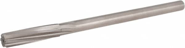 Hertel - 7/16" High Speed Steel 6 Flute Chucking Reamer - Americas Industrial Supply