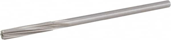 Hertel - 17/64" High Speed Steel 6 Flute Chucking Reamer - Americas Industrial Supply