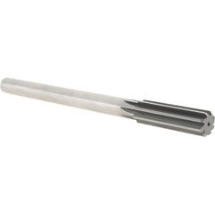 Hertel - 0.755" High Speed Steel 8 Flute Chucking Reamer - Americas Industrial Supply