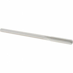 Hertel - 0.311" High Speed Steel 6 Flute Chucking Reamer - Americas Industrial Supply