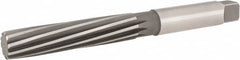 Hertel - 1-1/4" Diam, Straight Shank, 6.13" Flute, Hand Reamer - Americas Industrial Supply
