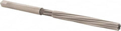 Hertel - 13/64" Diam, Straight Shank, 1.88" Flute, Hand Reamer - Spiral Flute, 3-3/4" OAL, Left Hand Spiral, Right Hand Cut, 6 Flutes, High Speed Steel - Americas Industrial Supply