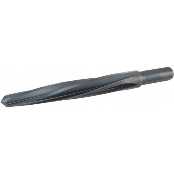 Hertel - 9/16" Reamer Diam, 1/2" Straight Shank with Flats, Bridge Reamer - Americas Industrial Supply