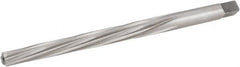 Hertel - #2 Pin, 0.2008" Diam, 0.1605" Small End, 13/64" Diam Straight Shank, 1-15/16" Flute, Taper Pin Reamer - Americas Industrial Supply
