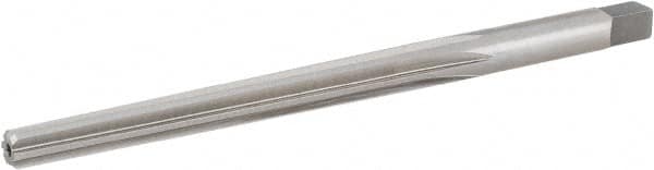 Hertel - #5 Pin, 0.2994" Diam, 0.2409" Small End, 5/16" Diam Straight Shank, 2-13/16" Flute, Taper Pin Reamer - Americas Industrial Supply