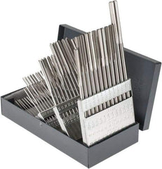 Hertel - #1 to #60, Chucking Reamer Set - Straight Flute, Right Hand Cut, 60 Pieces - Americas Industrial Supply