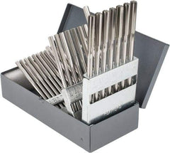 Hertel - A to Z, Chucking Reamer Set - Straight Flute, Right Hand Cut, 26 Pieces - Americas Industrial Supply