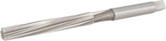 Hertel - 19/64" Diam, Straight Shank, 2-1/4" Flute, Hand Reamer - Americas Industrial Supply