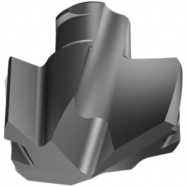 Iscar - Series ICP, 30.71mm Diam Grade IC908 Replaceable Drill Tip - Carbide, TiAlN/TiN Finish, 30 Seat Size - Americas Industrial Supply