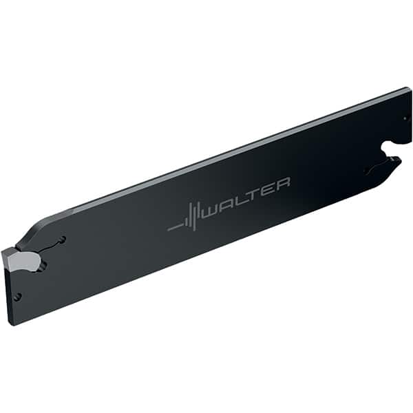 Walter - 1.811" Blade Height, 5.9055" OAL, Neutral Cut, Double End Indexable Cut-Off Blade - 80mm Max Depth of Cut, G2042 N Blade - Americas Industrial Supply