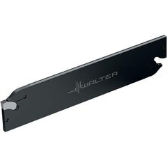 Walter - 1.2598" Blade Height, 5.9055" OAL, Neutral Cut, Double End Indexable Cut-Off Blade - 60mm Max Depth of Cut, G2042 N Blade - Americas Industrial Supply