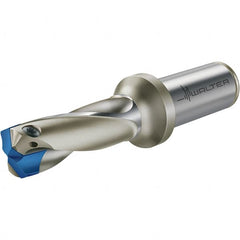 Walter - 0.472" Diam, 3xD, 1.42" Max Depth, 3/4" Shank Diam, 4.71" OAL, Replaceable Tip Drill - P6001-D12..R, P6002-D12..R, P6003-D12..R, P6004-D12..R Insert, B 4013 Toolholder, Series Xtra-tec - Americas Industrial Supply