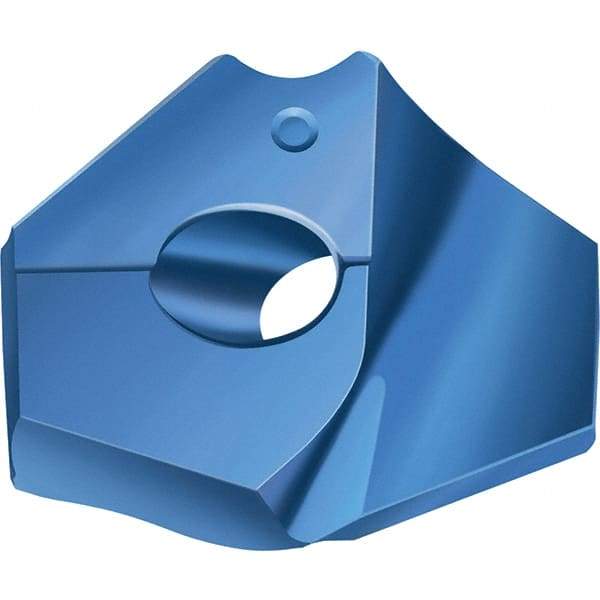 Walter - Series P6001, 28mm Diam Grade WPP45C Replaceable Drill Tip - Carbide, TiAlN/TiAl Finish - Americas Industrial Supply