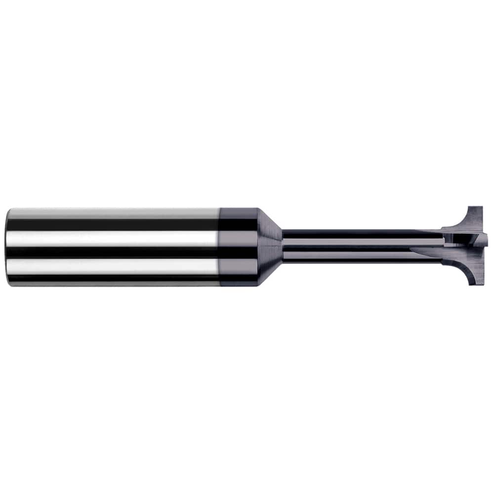 Harvey Tool - 1mm Radius 1/4" Diam 3-Flute AlTiN Finish Back Corner Rounding End Mill - Exact Industrial Supply