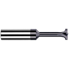 Harvey Tool - 1/32" Radius 3/16" Diam 3-Flute AlTiN Finish Back Corner Rounding End Mill - Exact Industrial Supply
