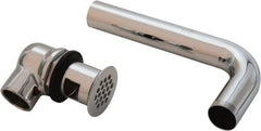 Oatey - Drain Components Type: Overflow Plug Includes: 1-1/4" 17Ga Tailpiece - Americas Industrial Supply