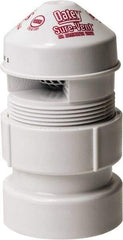 Oatey - Faucet Replacement Air Admittance Valve - PVC, Use with Up to 3" Vent Pipes - Americas Industrial Supply