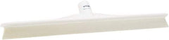 Vikan - 19.67" Rubber Blade Floor Squeegee - Single Edge, White, Plastic Holder - Americas Industrial Supply