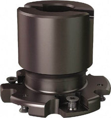 Seco - Shell Mount Connection, 0.5551" Cutting Width, 0.555" Depth of Cut, 2-1/2" Cutter Diam, 3/4" Hole Diam, 6 Tooth Indexable Slotting Cutter - R335.19 Toolholder, 335.19-1205 Insert - Americas Industrial Supply