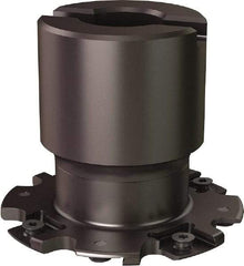 Seco - Shell Mount Connection, 0.5591" Cutting Width, 0.559" Depth of Cut, 2-1/2" Cutter Diam, 3/4" Hole Diam, 8 Tooth Indexable Slotting Cutter - R335.19 Toolholder, 335.19-1102 Insert - Americas Industrial Supply