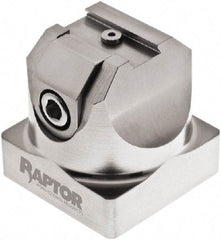 Raptor Workholding - 3/4" Jaw Width, 2-1/8" High x 2.07" Long x 2.07" Wide Dovetail Vise - For Use with 4 & 5 Axis Workholding Systems - Americas Industrial Supply