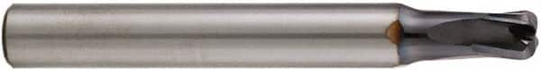 Niagara Cutter - 5/16", 4 Flute, Single End, Solid Carbide, 0.08" Corner Radius End Mill - 3" OAL, 20° Helix, Right Hand Flute, 5/16" LOC, Right Hand Cut, 3/4" Extended Reach - Americas Industrial Supply