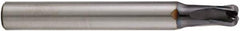 Niagara Cutter - 5/16", 4 Flute, Single End, Solid Carbide, 0.08" Corner Radius End Mill - 3" OAL, 20° Helix, Right Hand Flute, 5/16" LOC, Right Hand Cut, 3/4" Extended Reach - Americas Industrial Supply