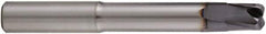 Niagara Cutter - 3/8", 4 Flute, Single End, Solid Carbide, 0.08" Corner Radius End Mill - 3" OAL, 20° Helix, Right Hand Flute, 3/8" LOC, Right Hand Cut, 1-7/8" Extended Reach - Americas Industrial Supply