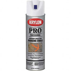 Krylon - 15 fl oz White Marking Chalk - Solvent Base Formula - Americas Industrial Supply