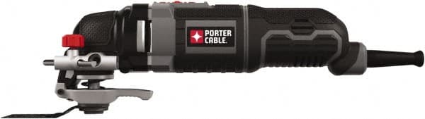 Porter-Cable - 120 Volt Electric Multi Tool Kit - 10,000 to 22,000 RPM, 3 Amps - Americas Industrial Supply