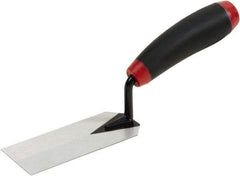 Hyde Tools - Carbon Steel Trowel - 9-1/4" Long x 2" Wide, Wood Handle - Americas Industrial Supply