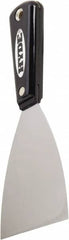 Hyde Tools - Flexible High Carbon Steel 1-Edge Scraper - 3-1/2" Blade Width, Nylon Handle - Americas Industrial Supply