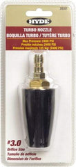 Hyde Tools - 4,000 psi Spray, Pressure Washer Pressure Washer Nozzle - 1.07mm Orifice Diam - Americas Industrial Supply