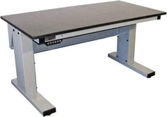 Proline - No Drawers, Work Bench - 1,000 Lb Capacity, Epoxy Resin Top, Light Gray, 30" Wide x 30-1/2" High x 72" Long - Americas Industrial Supply